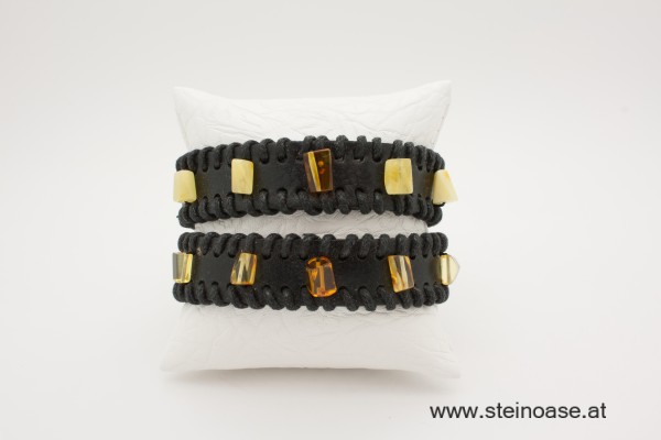 Armband Bernstein & Leder